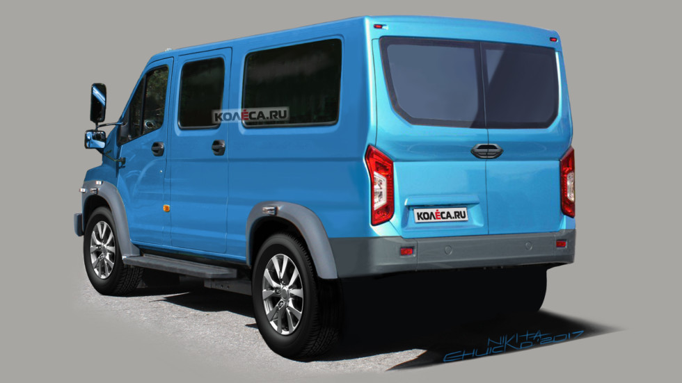 Полноприводный автобус ГАЗон Полноприводный автобус ГАЗон