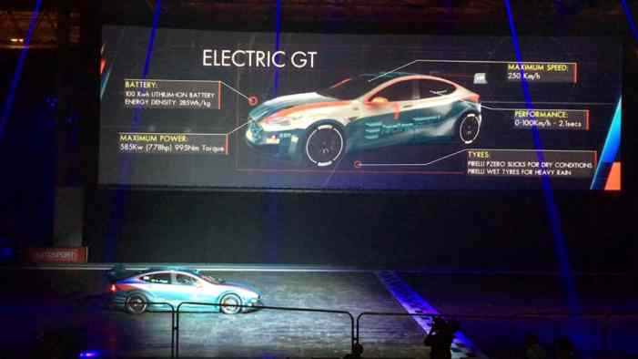 Tesla Model S P100D подготовили для гонок Electric GT (EGT)