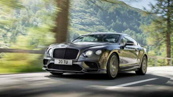 Всего шесть: Bentley впервые поставит V6 на Continental GT