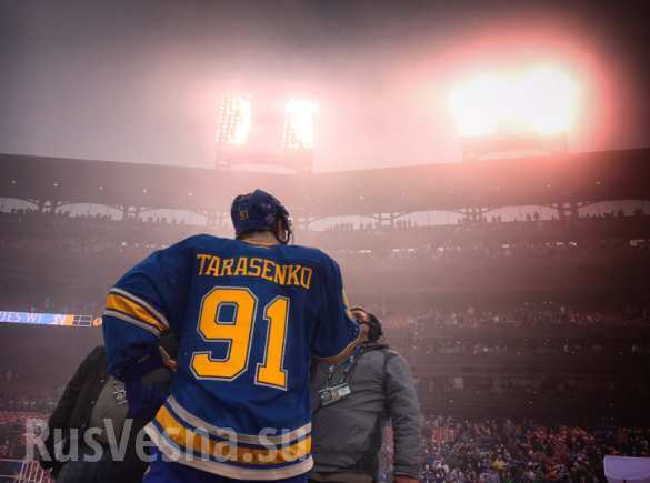 Наши звёзды: россиянин Тарасенко стал героем «Зимней классики» НХЛ (ФОТО, ВИДЕО)