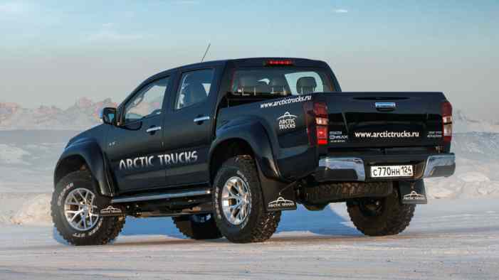 Цена на пикап Isuzu D-Max AT35 от Arctic Trucks в России