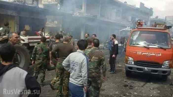 Серия терактов в сирийском Хомсе: десятки погибших (ФОТО)
