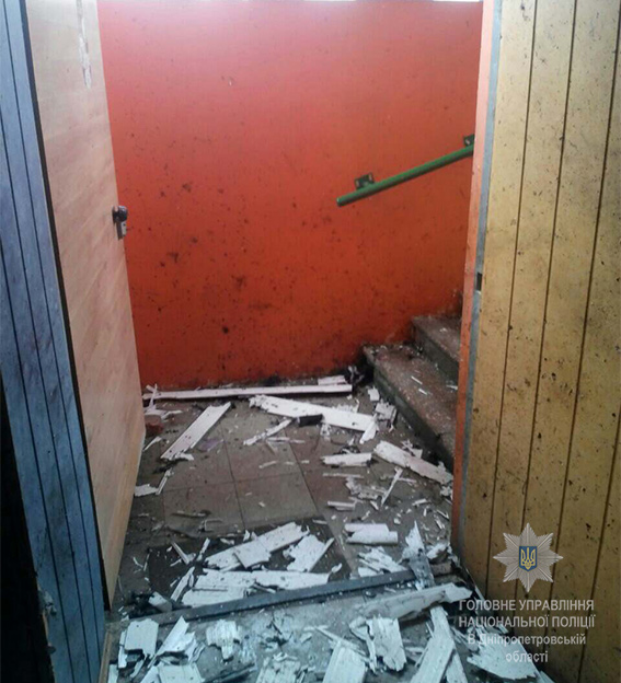 В Днепропетровске самоубийца подорвал себя в кафе гранатой (ФОТО)
