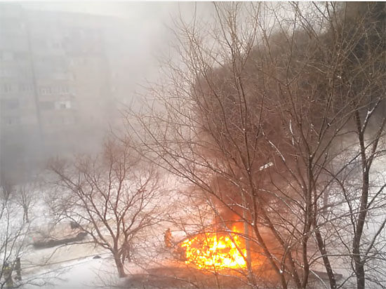 В Луганске взорвали автомобиль начальника управления милиции ЛНР