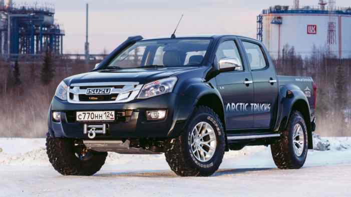 Цена на пикап Isuzu D-Max AT35 от Arctic Trucks в России