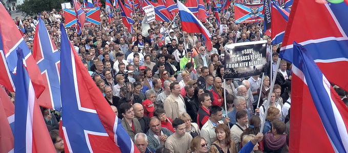Инициатива Севастополя по митингу в поддержку Донбасса подхвачена другими регионами России 