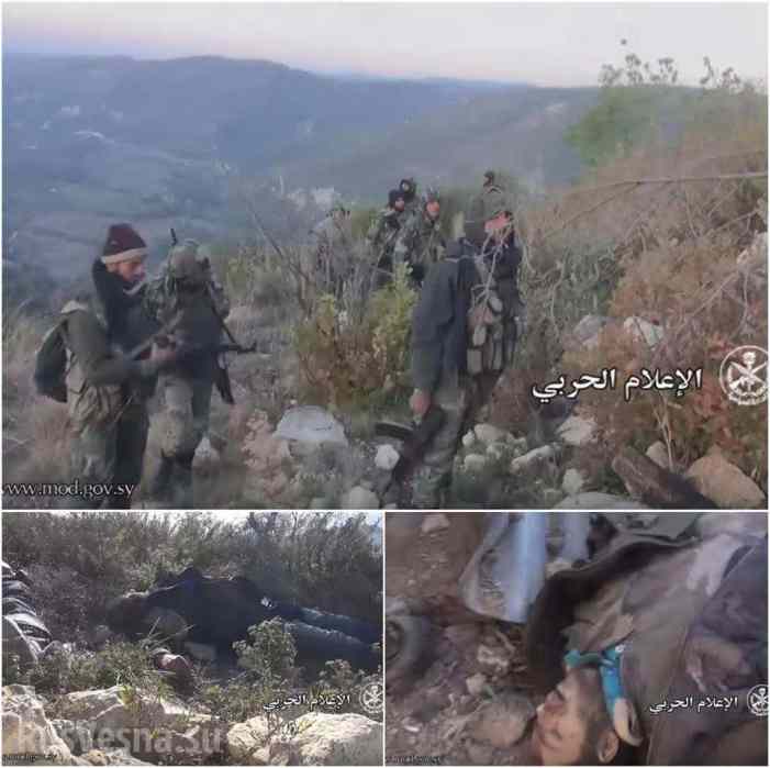 Кадры спецоперации: Армия Сирии уничтожила отряд боевиков в Латакии и отбила гору (ФОТО, ВИДЕО 18+)