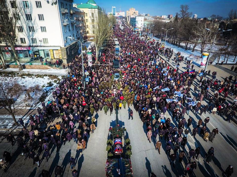 Гиви похоронили рядом с Моторолой (ВИДЕО)