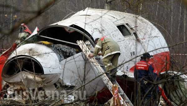 Поляки и британцы ищут следы взрывчатки на самолете Качиньского