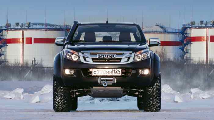 Цена на пикап Isuzu D-Max AT35 от Arctic Trucks в России