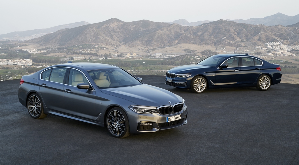 Названа дата начала продаж в России нового BMW 5 Series