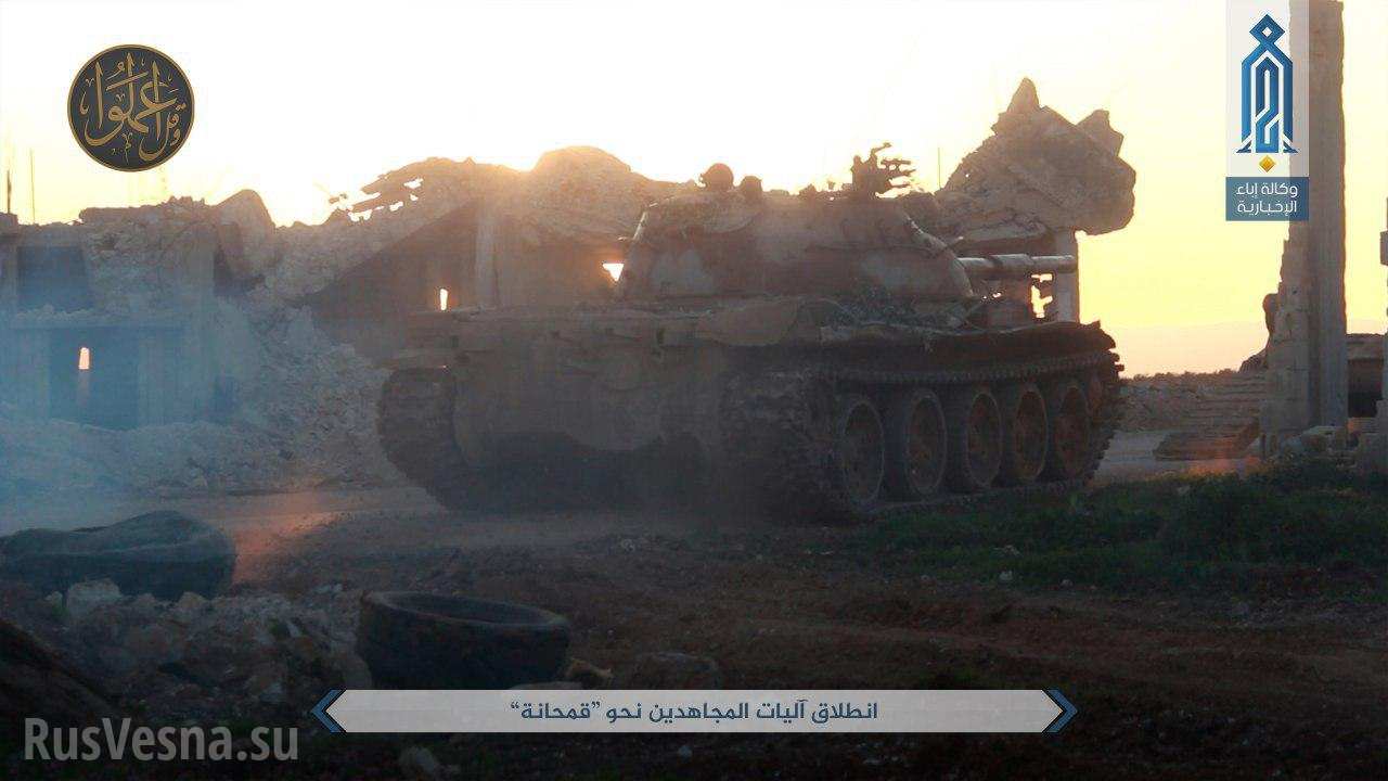 Вторая волна смертников и танков: «Аль-Каида» ведет мощное наступление в сирийской Хаме (ФОТО, ВИДЕО)