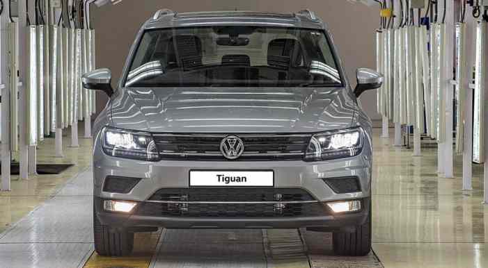 Volkswagen Tiguan нового поколения начали выпускать в Индии