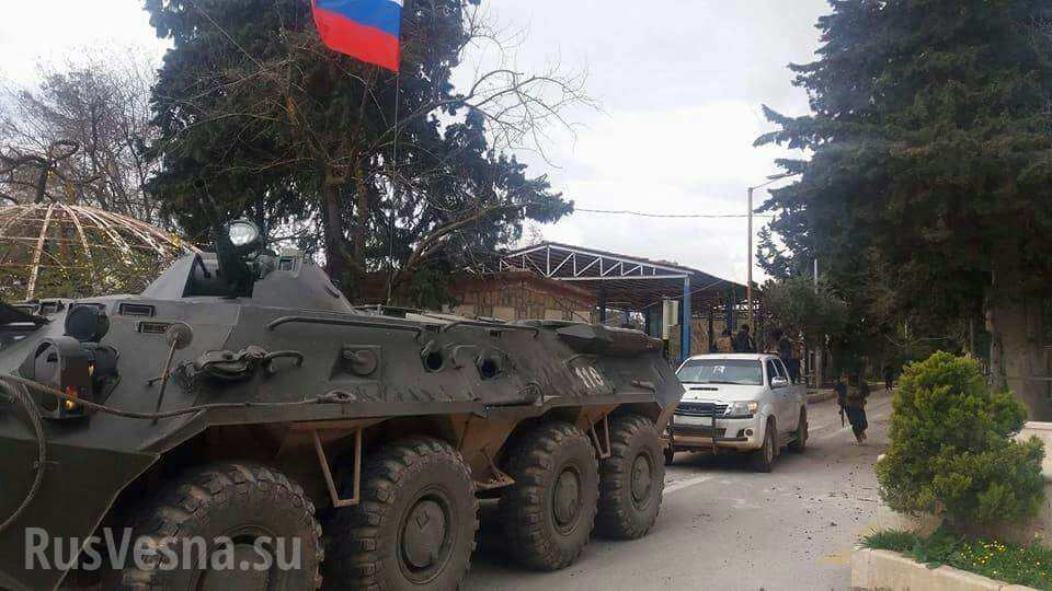 ВАЖНО: Колонна российской армии вошла в курдский анклав Африн (ФОТО, ВИДЕО)