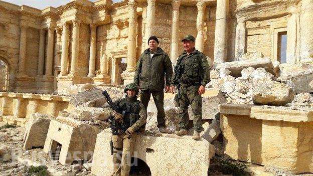 МОЛНИЯ: Российские военные советники провели операцию по освобождению Пальмиры — первые кадры РВ (ФОТО) МОЛНИЯ: Российские военные советники провели операцию по освобождению Пальмиры — первые кадры РВ (ФОТО)