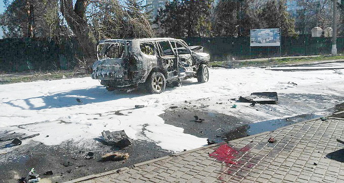 Экс-спикер парламента ЛНР: СБУ-шника в Мариуполе подорвали свои 