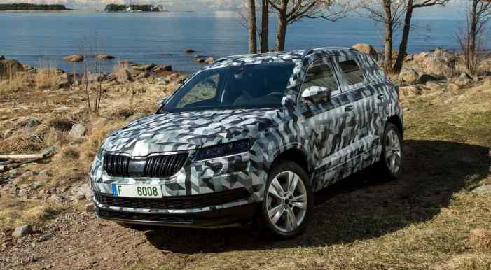 Официальные фото и характеристики кроссовера Skoda Karoq