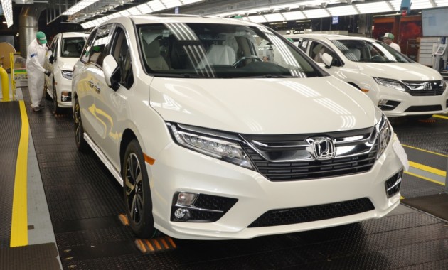 Honda запустила в производство новый Odyssey