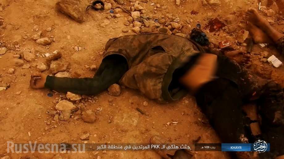 Кадры нападения: Боевики ИГИЛ вырезали заставу проамериканских сил в Дейр-эз-Зор (ВИДЕО, ФОТО 18+)