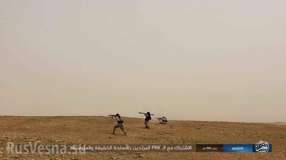 Кадры нападения: Боевики ИГИЛ вырезали заставу проамериканских сил в Дейр-эз-Зор (ВИДЕО, ФОТО 18+)