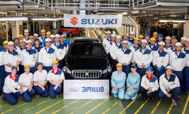 В Европе выпущен трехмиллионный Suzuki
