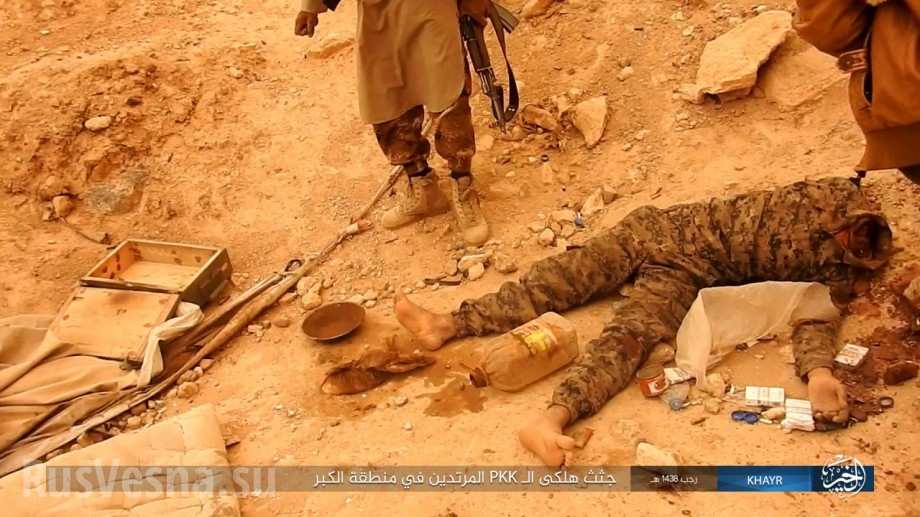 Кадры нападения: Боевики ИГИЛ вырезали заставу проамериканских сил в Дейр-эз-Зор (ВИДЕО, ФОТО 18+)