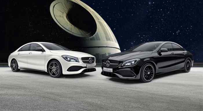 Mercedes-Benz разработал спецверсии для CLA по мотивам Star Wars