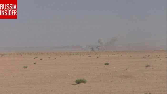 Кадры боя: Российские и сирийские военные заманили в засаду и уничтожили бронегруппу террористов (ФОТО) Кадры боя: Российские и сирийские военные заманили в засаду и уничтожили бронегруппу террористов (ФОТО)