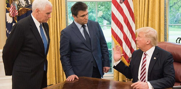 Климкиным «сыграли втемную» во время его протокольной встречи с Трампом 
