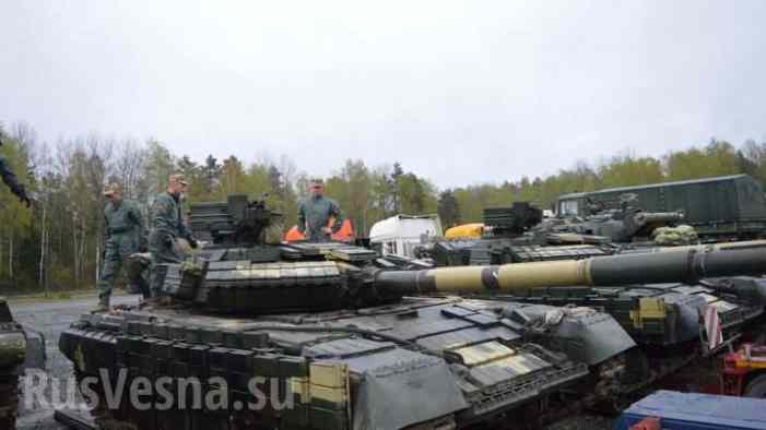 На биатлоне против танков НАТО Украина выставила советские бронемашины, разработанные полвека назад (ВИДЕО)