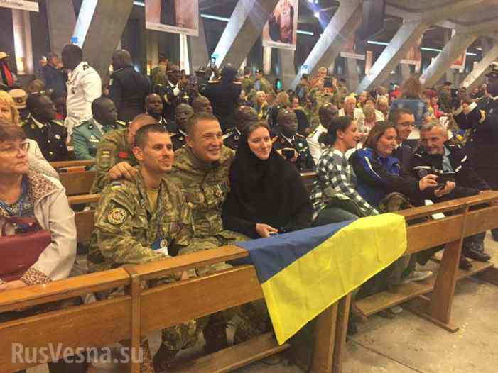 Папа римский встретился с «атошниками» в Ватикане (ФОТО, ВИДЕО)