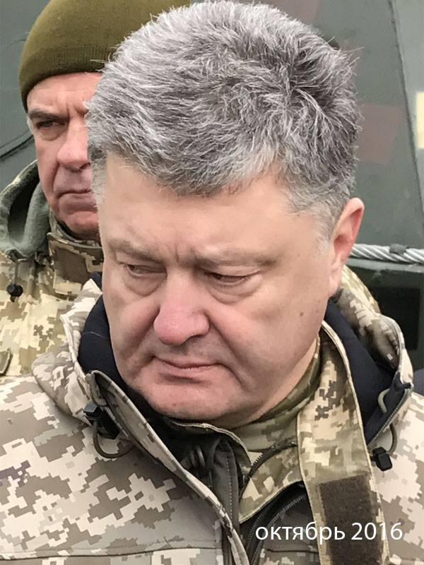 Порошенко страшно поседел за время кровавого президентства 