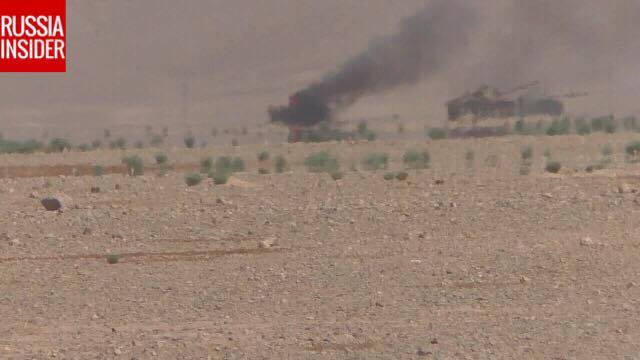 Кадры боя: Российские и сирийские военные заманили в засаду и уничтожили бронегруппу террористов (ФОТО) Кадры боя: Российские и сирийские военные заманили в засаду и уничтожили бронегруппу террористов (ФОТО)