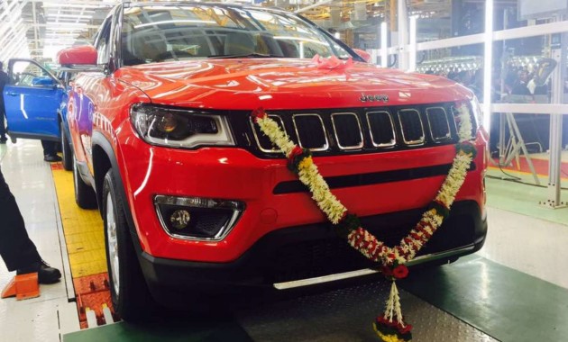 В Индии стартовало производство нового Jeep Compass