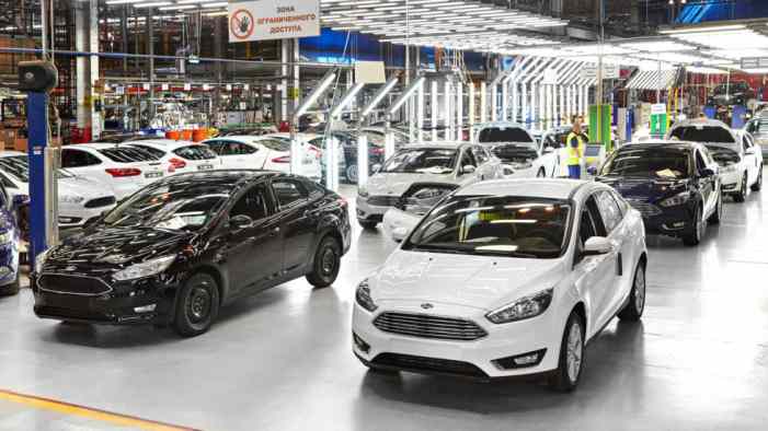 Всеволожский завод Ford Sollers остановит конвейер на месяц
