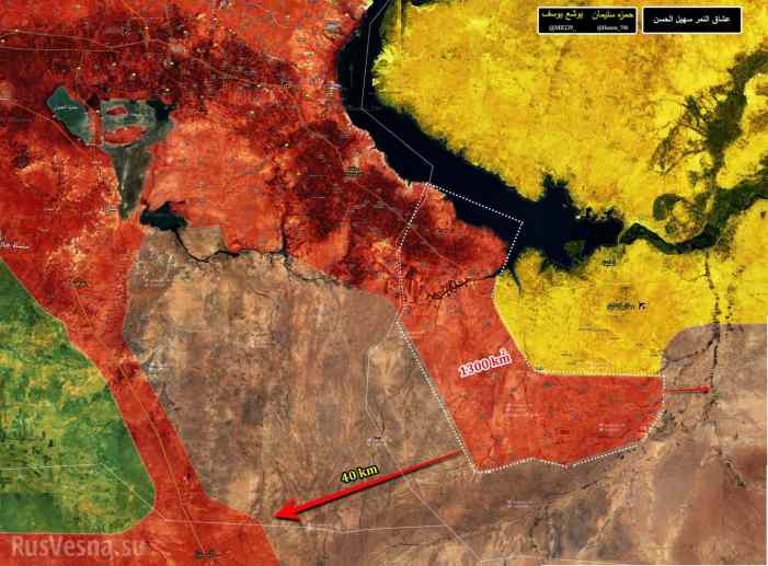 Блицкриг: «Тигры» и ВКС РФ освободили от ИГИЛ 14 поселков за день, и 1300 км² на пути к Ракке за 2 недели (ФОТО, КАРТА) 