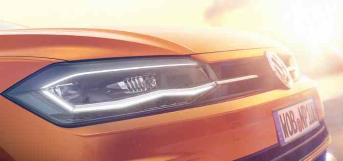 Volkswagen показал тизеры Polo нового поколения