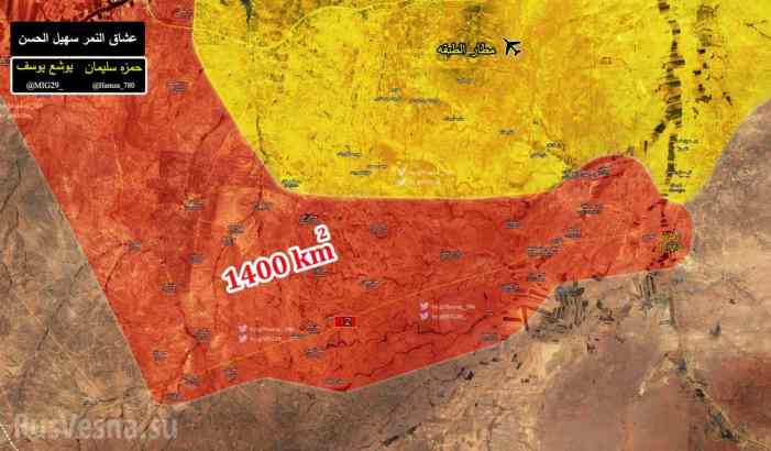 Пустыня завалена трупами и техникой ИГИЛ: «Тигры» и ВКС РФ освобождают 1400 км² и древний город Ресафу в Ракке (ВИДЕО, КАРТА)