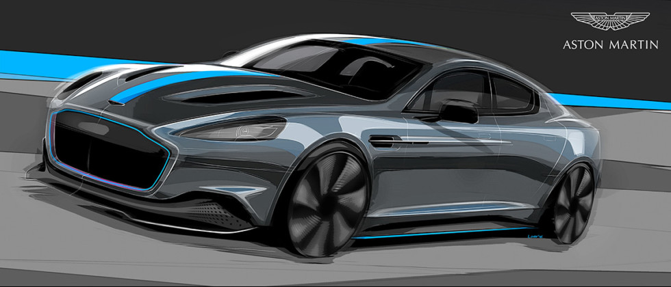 Aston Martin отправит свой первый электромобиль RapidE в серию