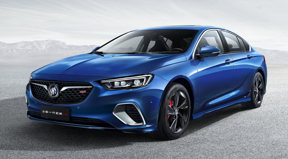 Первые изображения спортивного седана Buick Regal GS