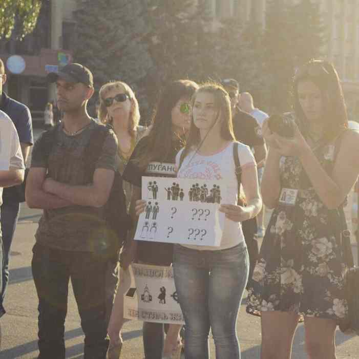 Марш под свастиками прошел в центре Николаева 