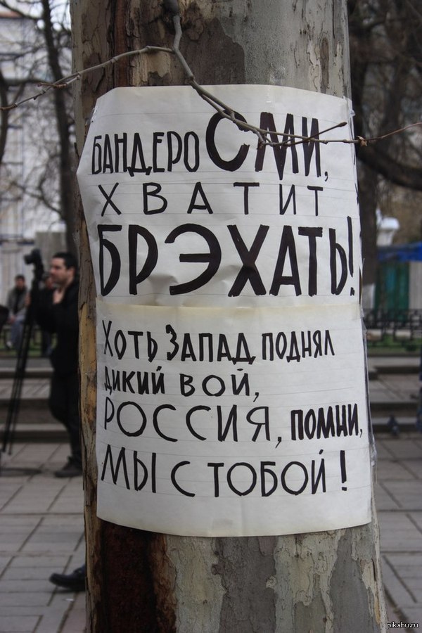 «После освобождения Украины для большинства «журналистов» — ввести запрет на профессию» 
