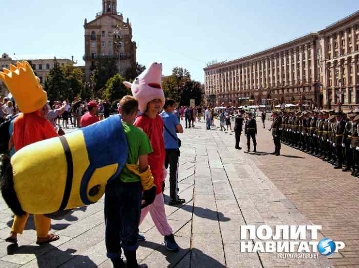 «Сначала Крым, потом Чечня!» — меджлисовцы митинговали на Майдане со сторонниками Ичкерии 