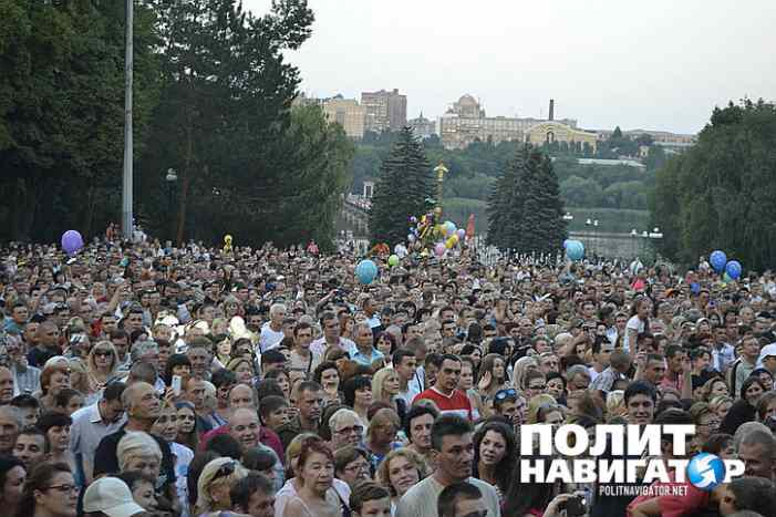 Донецк: За Россию и свободу до конца 