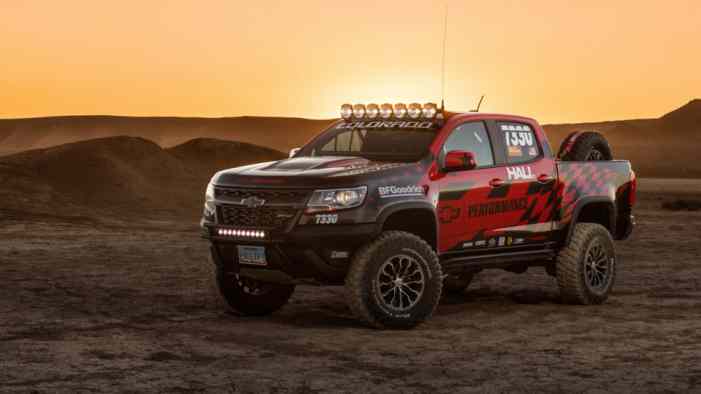 Chevrolet Colorado ZR2 дебютирует в автоспорте