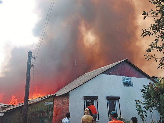 В Ростове-на-Дону сгорел целый квартал, пострадали десятки людей