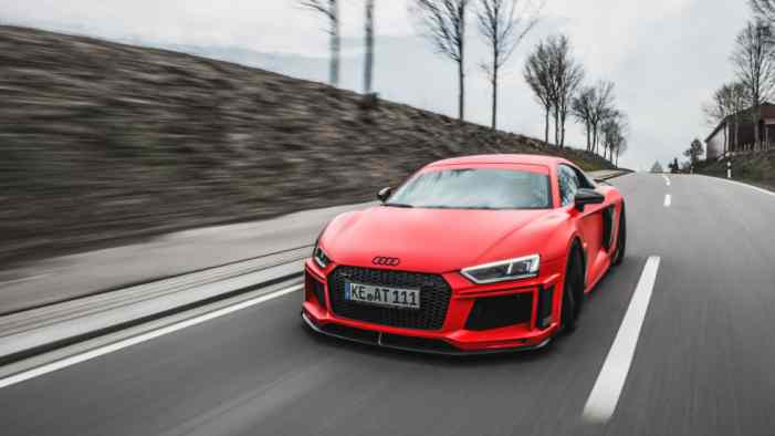 Суперкар Audi R8 получил прибавку к мощности