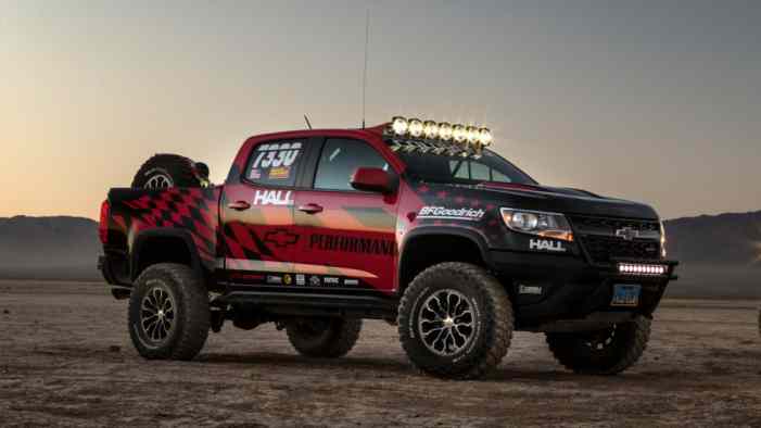 Chevrolet Colorado ZR2 дебютирует в автоспорте