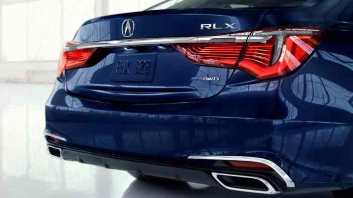 Acura представила RLX 2018 модельного года