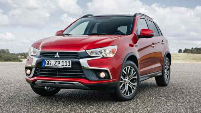 Раскрыты цены и комплектации Mitsubishi ASX для РФ